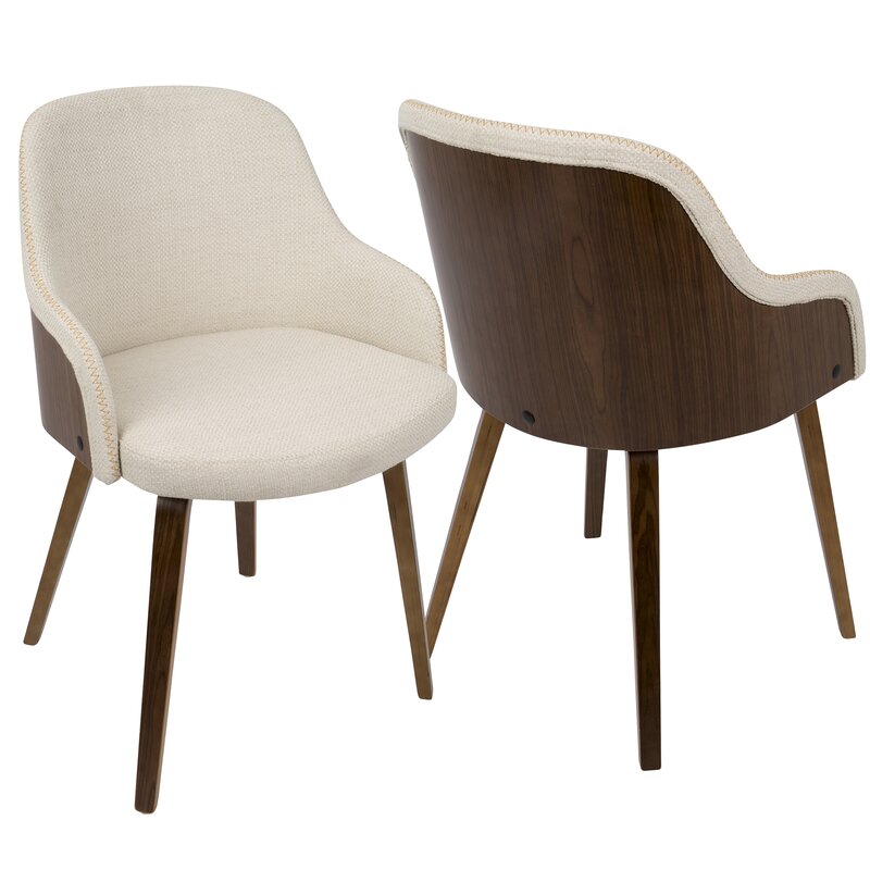 Brighton Mid-Century Modern Upholstered Dining Chair & Reviews | AllModern